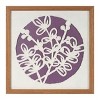 Framed Floral Wall Art Under Glass (Set of 2) - 3 of 3