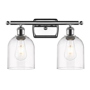 Bella - 2 Light Bath Vanity In Industrial Style-10.5 Inches Tall and 15.5 Inches Wide - 1 of 1