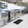 VisioGear Carpet Tiles, 23.62"*35.43" Non-slip Hexagonal Mat For Bar Kitchen, Black, 23.62"*35.43"*0.31" - 4 of 4