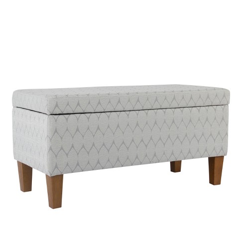 Upholstered storage bench deals target