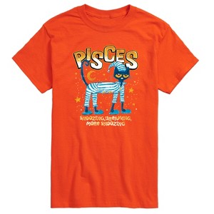 Men's - Pete the Cat - Pisces Short Sleeve Graphic T-Shirt - 1 of 4