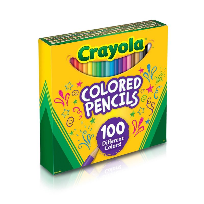Crayola 100ct Sharpened Colored Pencils, 4 of 7