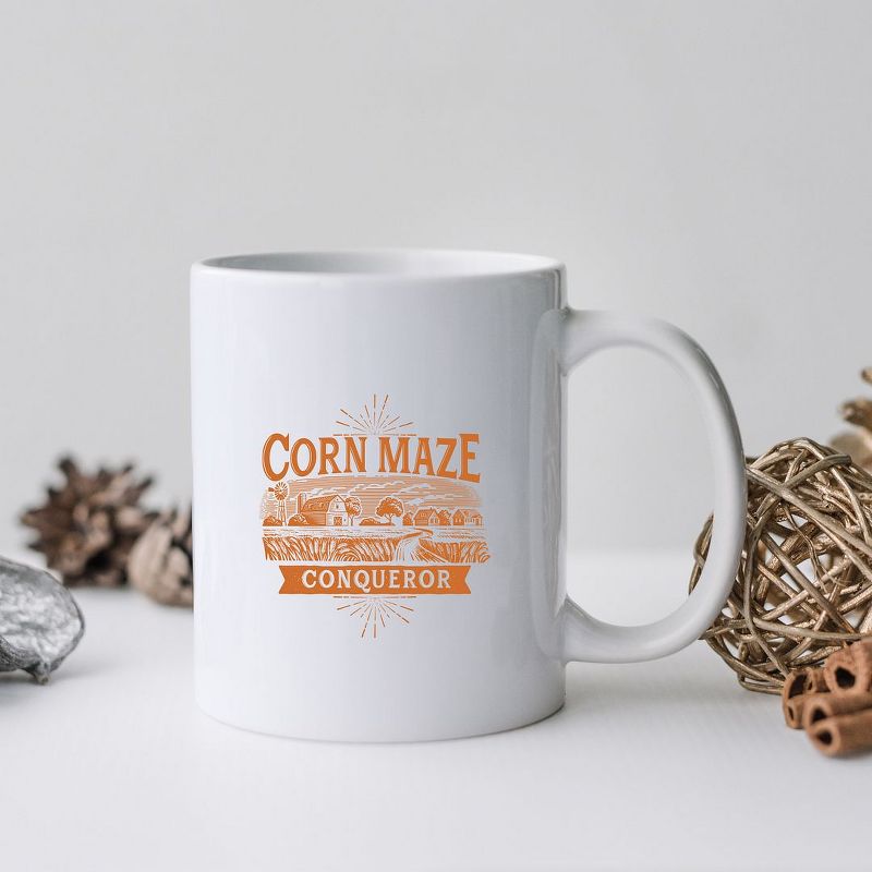 City Creek Prints Corn Maze Conqueror Mug - White, 2 of 3