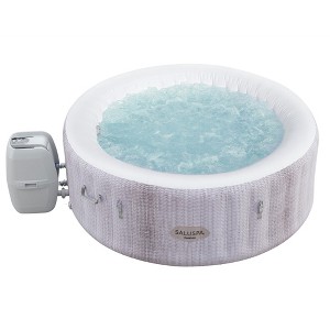 Bestway SaluSpa Cancun 2-4 Person Inflatable Hot Tub, Round Energy-Efficient Spa - 1 of 4