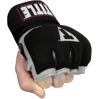 Title Boxing Platinum Prime Gel Fistwraps 2.0 - Large - Black/silver :  Target