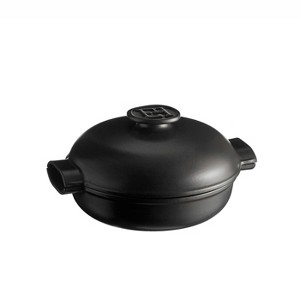 Emile Henry Delight 2.6 Quart Braiser, Slate - 1 of 4