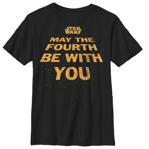 Boy's Star Wars May the Fourth Opening Crawl T-Shirt - 1 of 4