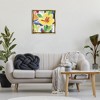 Stupell Industries Bright Yellow Buttercup Blooms Black Framed Floater Canvas Wall Art - 2 of 4