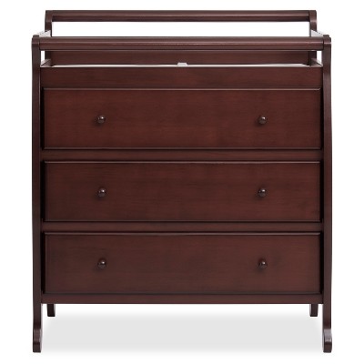 Image of Dream On Me Liberty Collection 3 Drawer Changing Table - Espresso