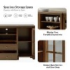 Cedric Living Room TV Stand for TVs up to 65" with 2 Drawers and shelf | KARAT HOME - 4 of 4