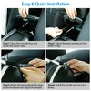 iMountek"Car Net Pocket Handbag Holder & Seat Organizer for Purse, Phone, Documents, Pets, and Kids"Black - 3 of 4