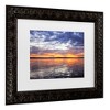 Trademark Fine Art - Beata Czyzowska Young A Touch Of Orange Matted Framed Art - 3 of 4