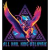 Juniors Womens Marvel: Thor: Love and Thunder All Hail King Valkyrie T-Shirt - 2 of 4