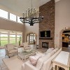 BAOURE Large Black Wagon Wheel Chandeliers 39 Inch, 24 Light Modern Farmhouse Chandelier, Rustic Round Candle chandelier for Dining Room Living Room - 2 of 4