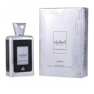 Lattafa Ejaazi Intensive Silver By Lattafa Unisex Cedar, Moss, Mandarin Orange, Grapefruit, Amber  Eau De Parfum Spray 3.4 Oz - 1 of 1