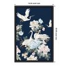 Amanti Art Pearly White Cranes II by Eva Watts Canvas Wall Art Print Framed 16 x 23-in. - 4 of 4