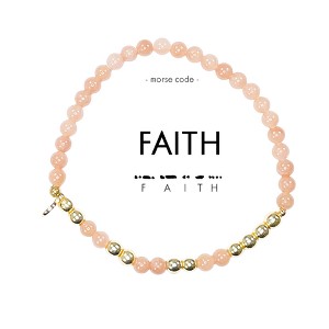 Morse Code Bracelet: FAITH | ETHIC GOODS - 1 of 4