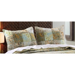 Greenland Home Fashions 1601DS Paisley Dream Standard Sham, 20x26 Inches - 1 of 1