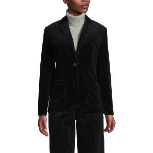 Lands' End Women's Wide Wale Corduroy Blazer - 1 of 4