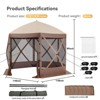 ELECWISH 10 x 10 ft Pop Up Canopy Tent 6 Person - 2 of 4