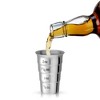 Innovine Stepped Jigger, Durable Satin Metal Finish Drink Measuring Tool, Perfect for Margarita, Whiskey Sour, Martini, Cocktail Accessories, Set of 1 - 4 of 4