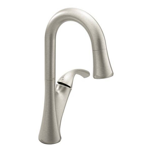 Moen 6124 Notch Pullout Spray High Arc Kitchen Faucet Target