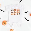 The Juniper Shop Coquette Girl Halloween Bow Chart Baby Bodysuit - 2 of 3