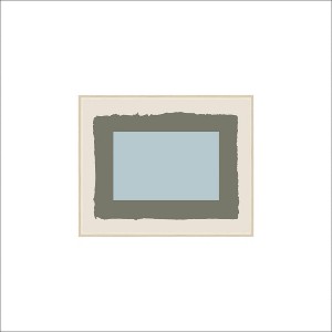 Petal Lane 22"x18" Blue-Green Rectangle Magnet Board Framed Wall Art Natural - 1 of 4