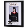 Dicksons FRMWDBL-810-105 Class of 2024 Congrats Graduate May He Give You The Desires Of Your Heart Glossy Black 11 x 9 Wood And Glass Shadow Box Style - 2 of 3