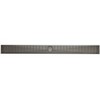 ALFI ABLD32D 32Inch Modern Stainless Steel Linear Shower Drain with Groove Lines - 4 of 4