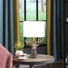 18" Stag Elk Deer Bust Rustic Polyresin Table Lamp Gray - Ore International - 3 of 4
