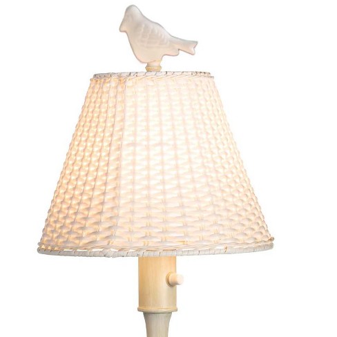 floor lamp outdoor target plow hearth wicker waterproof lamps
