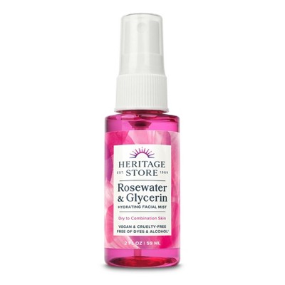 Heritage Store Rosewater & Glycerin - 2 fl oz