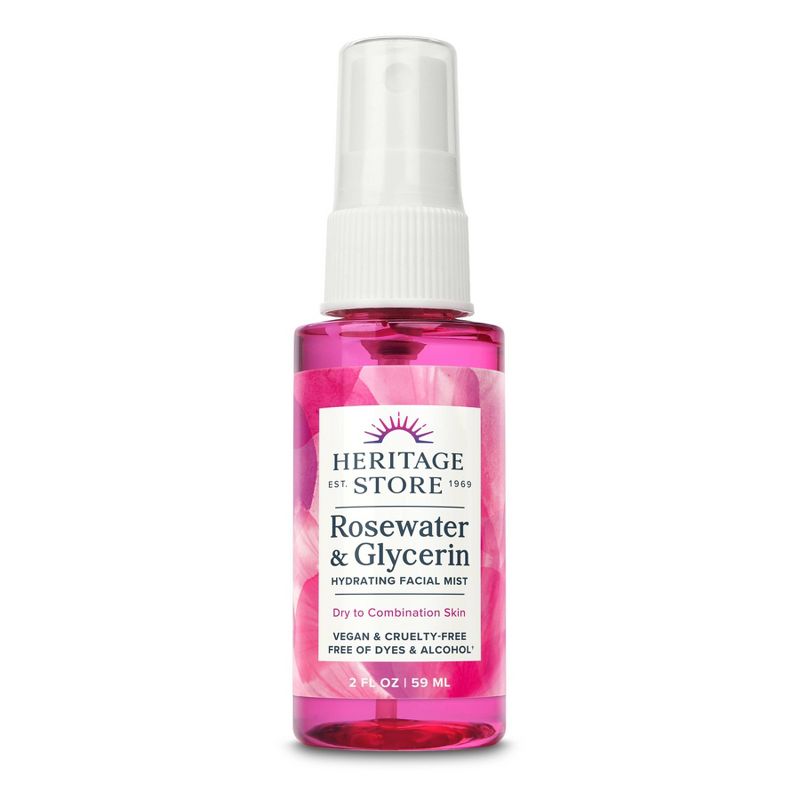 Heritage Store Rosewater &#38; Glycerin - 2 fl oz, 1 of 6