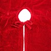 Vickerman Plush Velvet Christmas Tree Skirt - 2 of 4