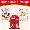 Joyfy 3 Pcs Christmas Canvas Gift Bag, 26" x 19" Drawstring Santa Burlap Sack Large Gift Bags for Christmas Gift Package Party Favors Hoilday Decor - 4 of 4