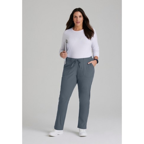 Skechers By Barco - Vitality Women's Electra 5-pocket Mid-rise Jogger Scrub  Pant Xx Large Pewter : Target