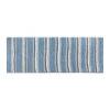 Home Weavers Glamour Collection 100% Polyester Microfiber Bathroom Rug, Non Slip Bath Mat Water Absorbent Soft Microfiber Shaggy Mat Machine Washable - 2 of 4