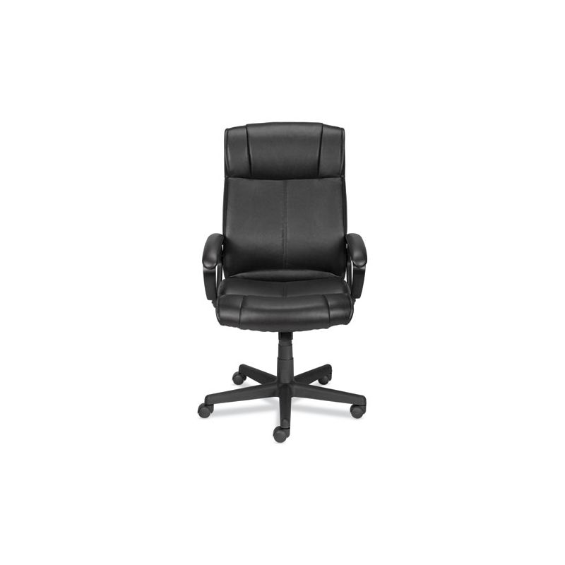 Alera Alera Dalibor Series Manager Chair, Supports Up to 250 lb, 17.5" to 21.3" Seat  Height, Black Seat/Back, Black Base, 2 of 6