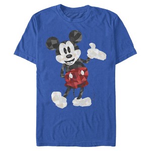 Men's Mickey & Friends Polygon Pose T-Shirt - 1 of 4