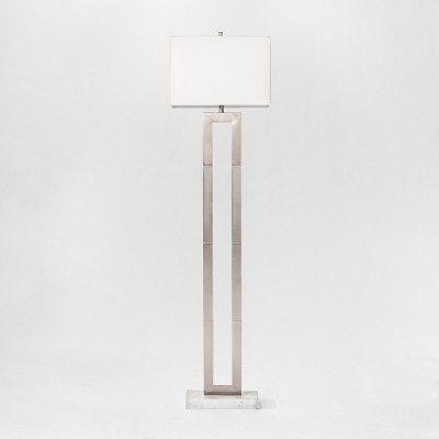 Weston Window Pane Floor Lamp Nickel  - Project 62™