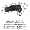 Amerock Farewind Bar Knob for Cabinets, Drawers, and Furniture - 3 of 4