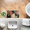 Stupell Industries Beauty Of The Blossom On Black Printed Plush Bath Mat And Bath Rug, Design By Lanie Loreth, 18"X30" - 3 of 4