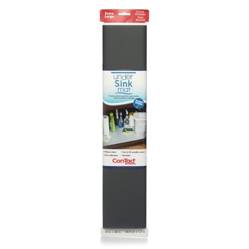 Con Tact 24 X4 Under Sink Mat Gray Target