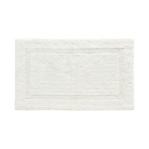Lux Premium 100% Cotton Ultra-Soft Reversible Bathroom Rug-Durable Tufted Weave, Highly Absorbent Solid Pattern for Multipurpose use - 1 of 4