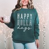 Simply Sage Market Women's  Garment Dyed Graphic Sweatshirt Happy Holla Days - 2 of 4