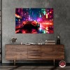Notoriart City Night Drive Car Wall Art Unframed - 2 of 4