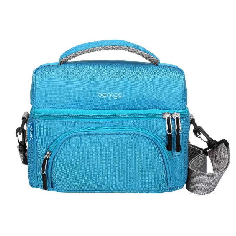 Bentgo Deluxe Lunch Bag, Durable & Insulated Bag, Internal Mesh Pocket & 2-Way Zippers, 1 of 8