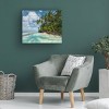 Trademark Fine Art Stefan Hefele Turquoise Bay Wood Slat Art - 4 of 4