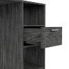 Vynxaria Arlington Writing Computer Desk, One Drawer, Two Shelves - 4 of 4